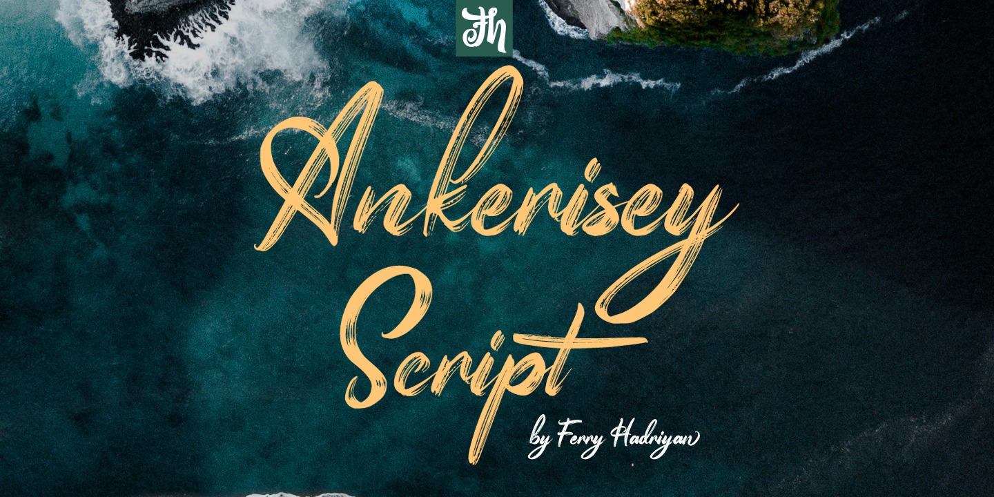 Ankerisey Font preview